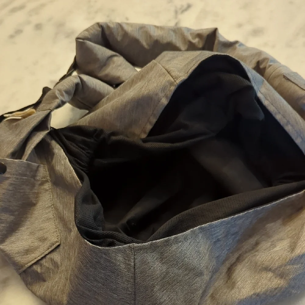 Retro Pug Gray Pet Sling Carrier